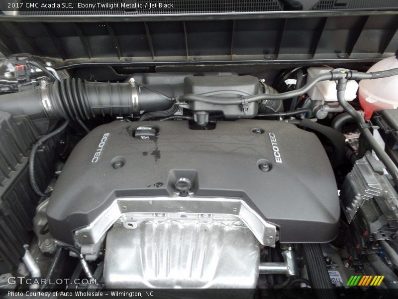 Ebony Twilight Metallic / Jet Black 2017 GMC Acadia SLE
