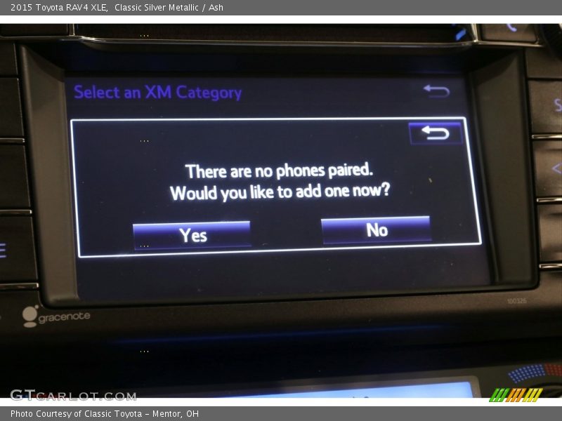 Classic Silver Metallic / Ash 2015 Toyota RAV4 XLE