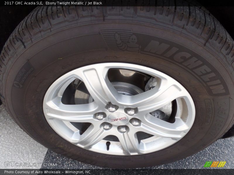 Ebony Twilight Metallic / Jet Black 2017 GMC Acadia SLE
