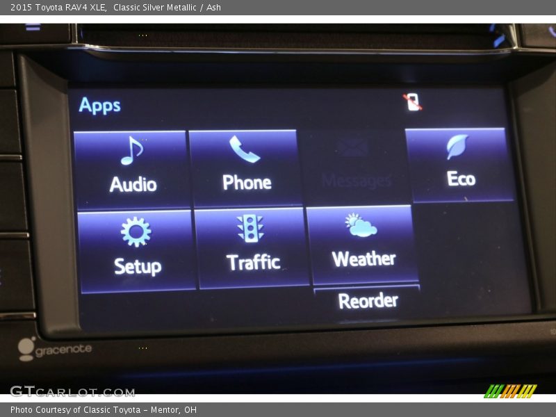 Classic Silver Metallic / Ash 2015 Toyota RAV4 XLE