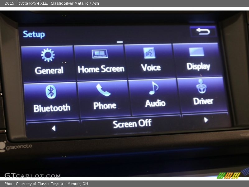 Classic Silver Metallic / Ash 2015 Toyota RAV4 XLE