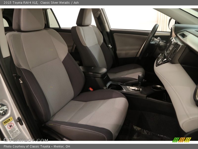 Classic Silver Metallic / Ash 2015 Toyota RAV4 XLE