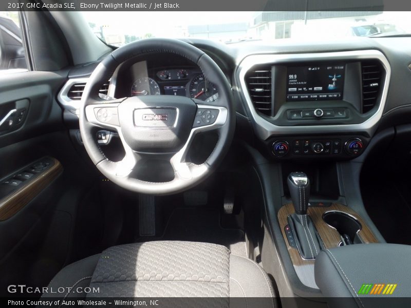 Ebony Twilight Metallic / Jet Black 2017 GMC Acadia SLE