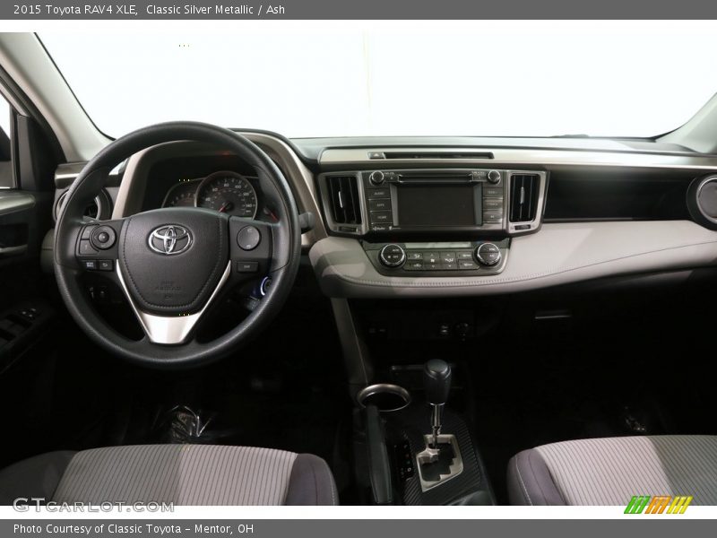 Classic Silver Metallic / Ash 2015 Toyota RAV4 XLE