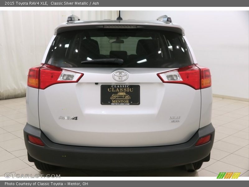 Classic Silver Metallic / Ash 2015 Toyota RAV4 XLE