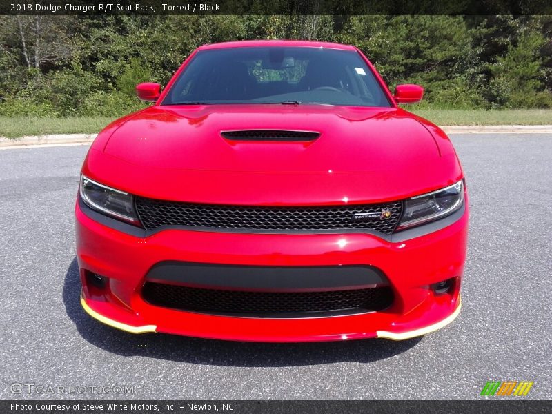 Torred / Black 2018 Dodge Charger R/T Scat Pack