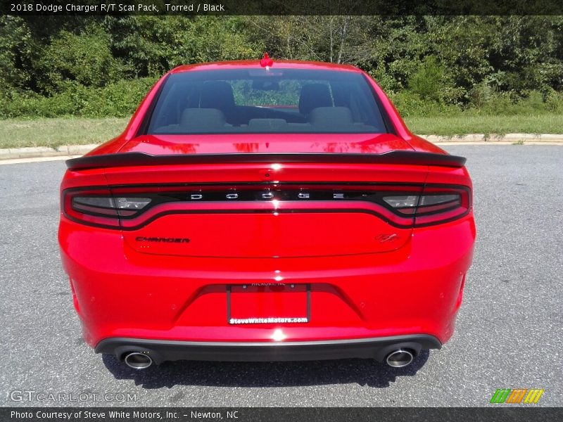 Torred / Black 2018 Dodge Charger R/T Scat Pack