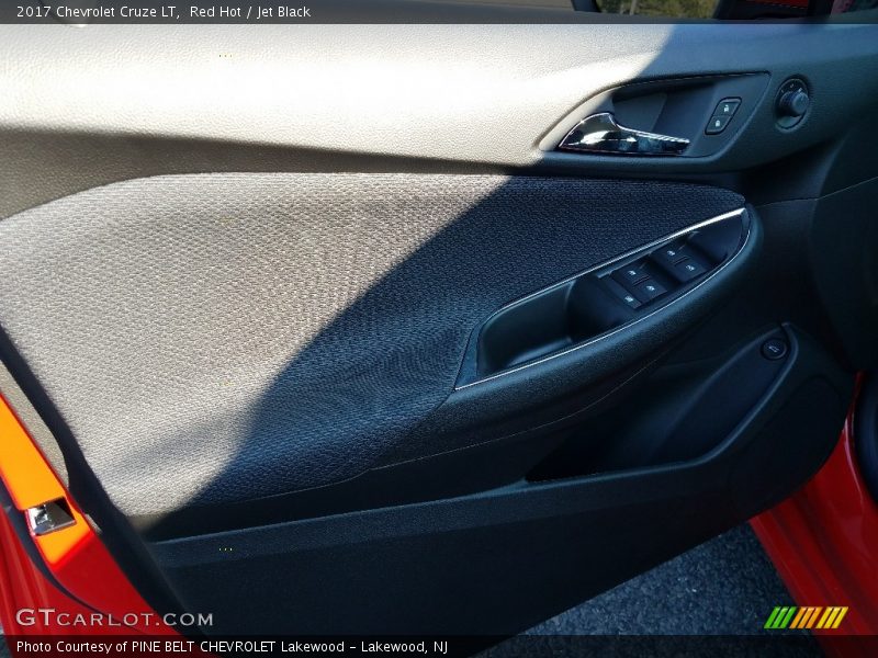 Red Hot / Jet Black 2017 Chevrolet Cruze LT
