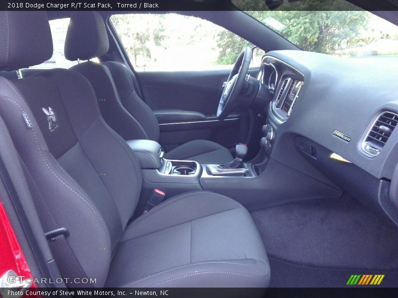 Torred / Black 2018 Dodge Charger R/T Scat Pack