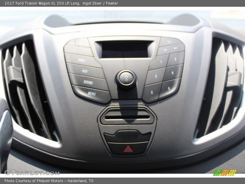 Ingot Silver / Pewter 2017 Ford Transit Wagon XL 350 LR Long