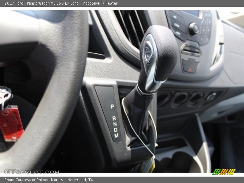 Ingot Silver / Pewter 2017 Ford Transit Wagon XL 350 LR Long