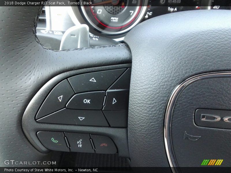 Controls of 2018 Charger R/T Scat Pack