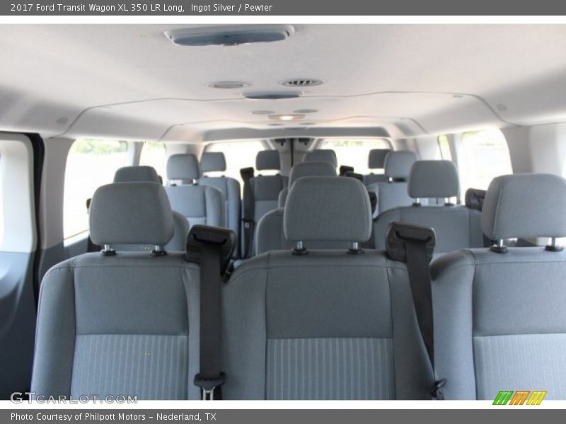 Ingot Silver / Pewter 2017 Ford Transit Wagon XL 350 LR Long