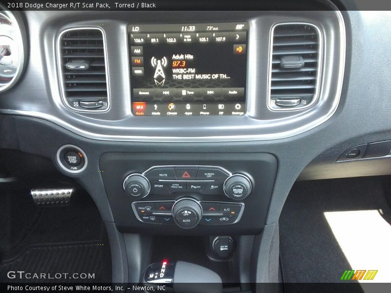 Controls of 2018 Charger R/T Scat Pack