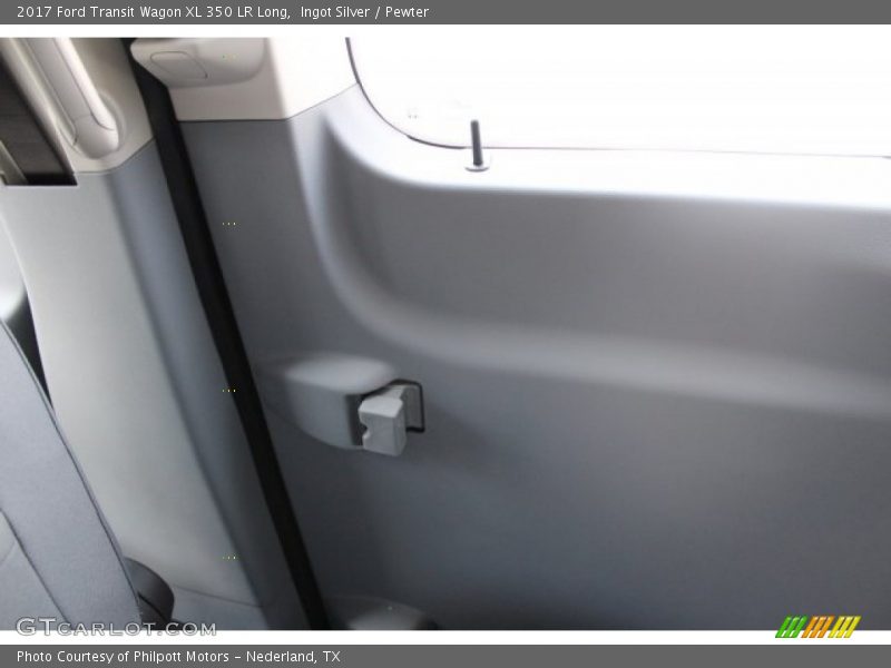 Ingot Silver / Pewter 2017 Ford Transit Wagon XL 350 LR Long