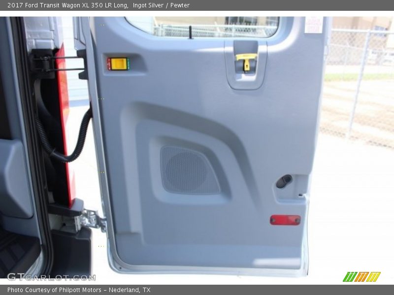 Ingot Silver / Pewter 2017 Ford Transit Wagon XL 350 LR Long