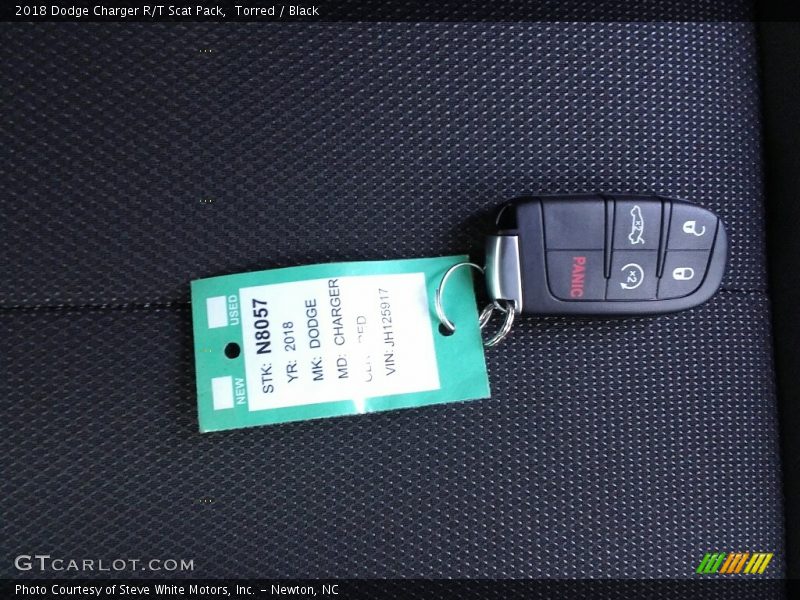 Torred / Black 2018 Dodge Charger R/T Scat Pack