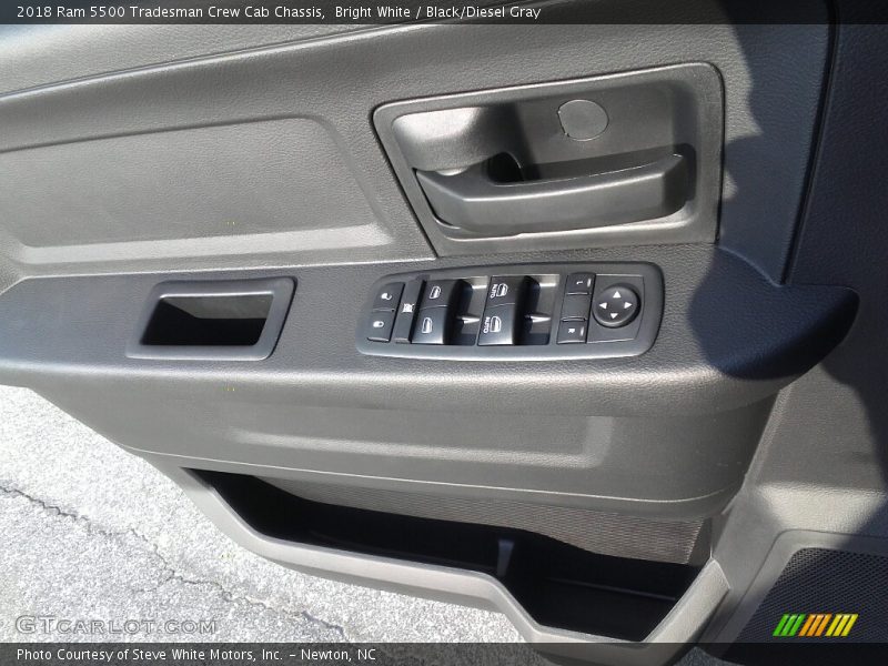 Bright White / Black/Diesel Gray 2018 Ram 5500 Tradesman Crew Cab Chassis