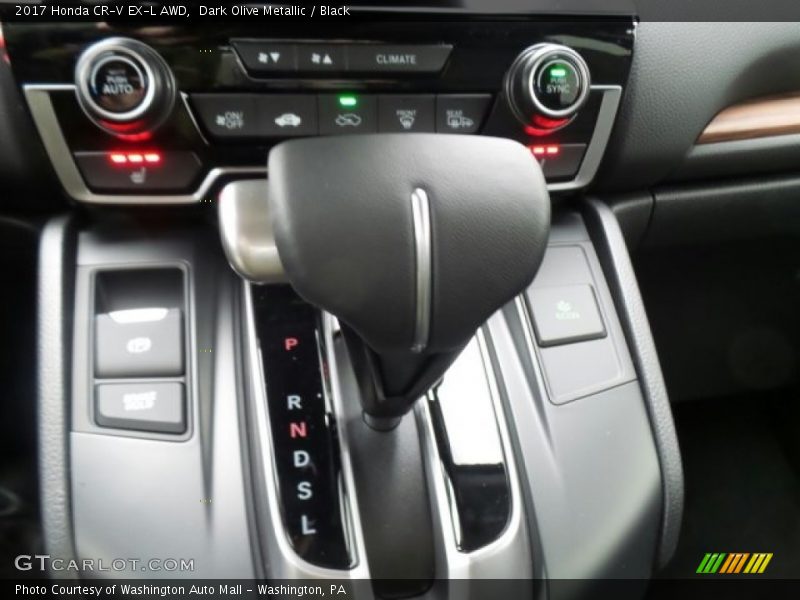 Dark Olive Metallic / Black 2017 Honda CR-V EX-L AWD