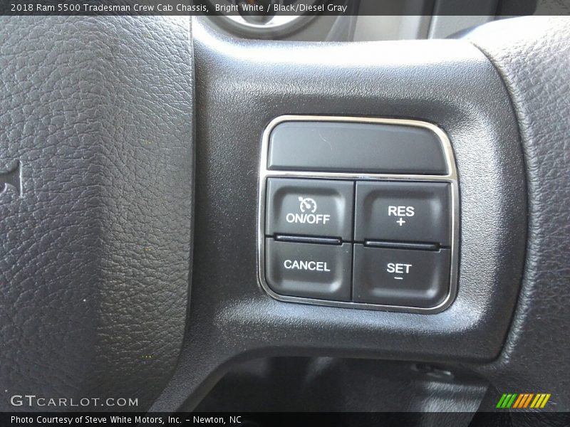 Bright White / Black/Diesel Gray 2018 Ram 5500 Tradesman Crew Cab Chassis