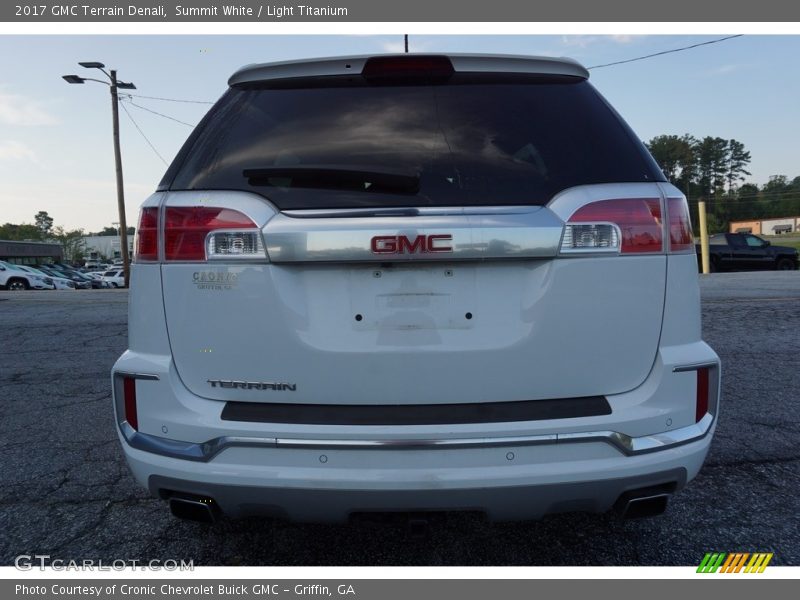 Summit White / Light Titanium 2017 GMC Terrain Denali