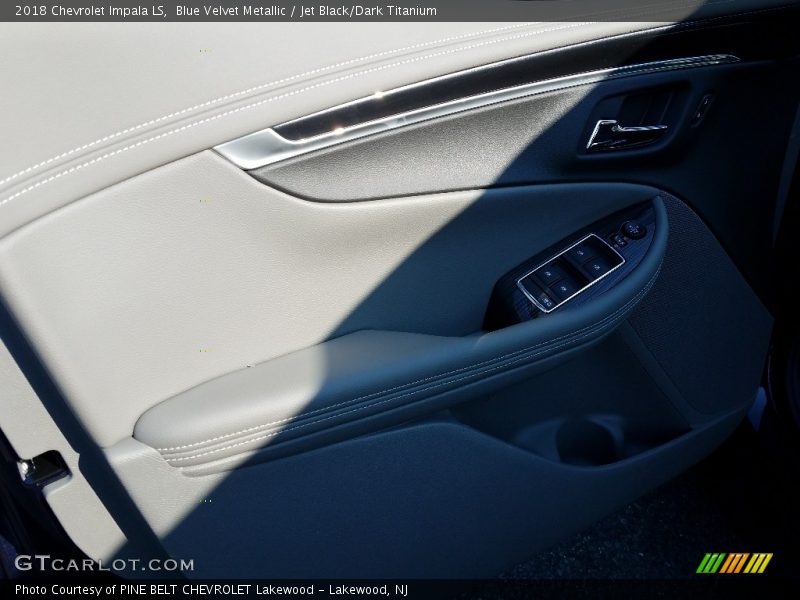 Blue Velvet Metallic / Jet Black/Dark Titanium 2018 Chevrolet Impala LS