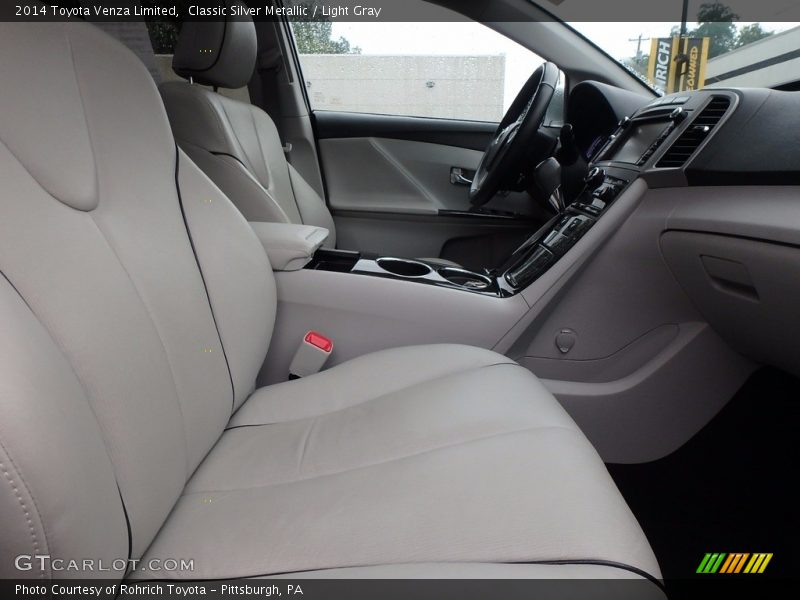 Classic Silver Metallic / Light Gray 2014 Toyota Venza Limited