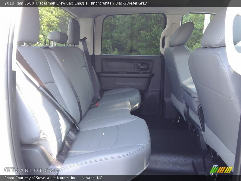 Bright White / Black/Diesel Gray 2018 Ram 5500 Tradesman Crew Cab Chassis