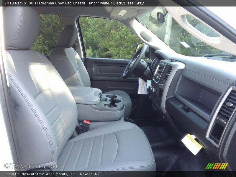 Bright White / Black/Diesel Gray 2018 Ram 5500 Tradesman Crew Cab Chassis