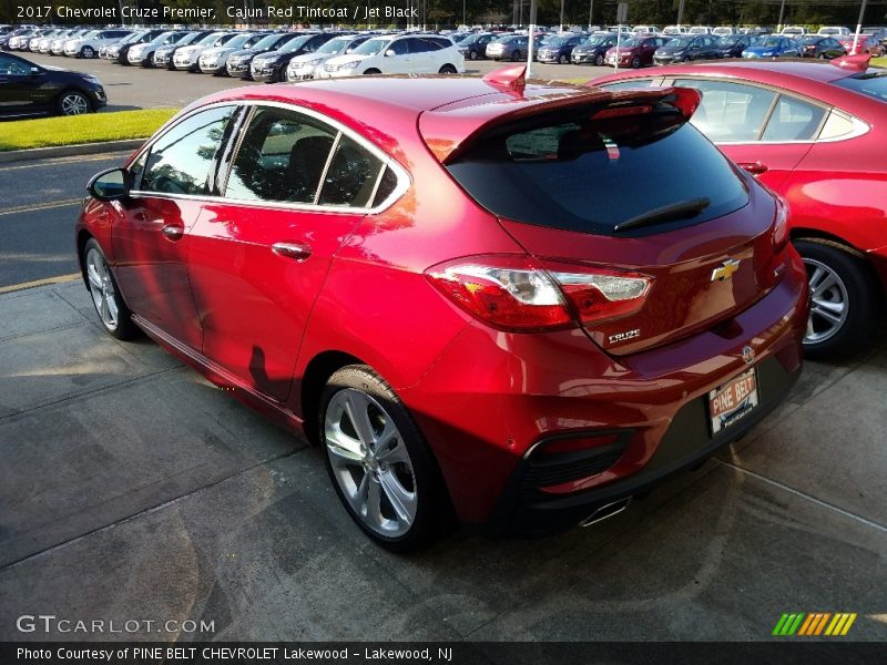 Cajun Red Tintcoat / Jet Black 2017 Chevrolet Cruze Premier