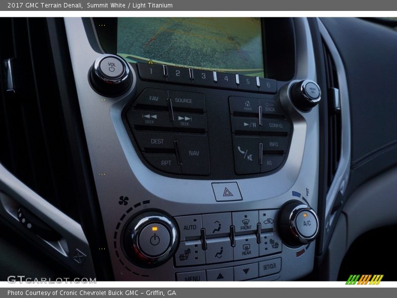 Summit White / Light Titanium 2017 GMC Terrain Denali