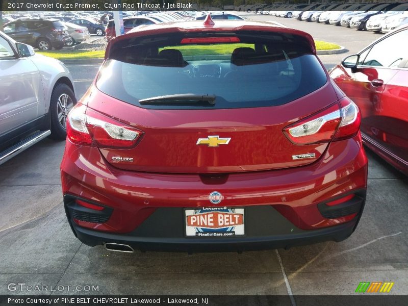 Cajun Red Tintcoat / Jet Black 2017 Chevrolet Cruze Premier