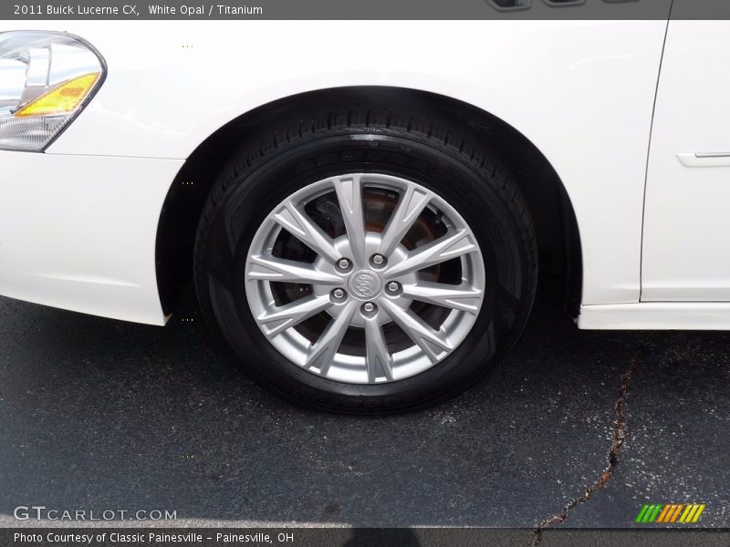 White Opal / Titanium 2011 Buick Lucerne CX