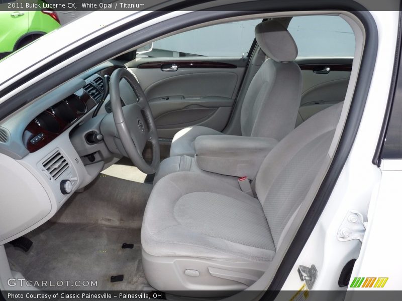 White Opal / Titanium 2011 Buick Lucerne CX
