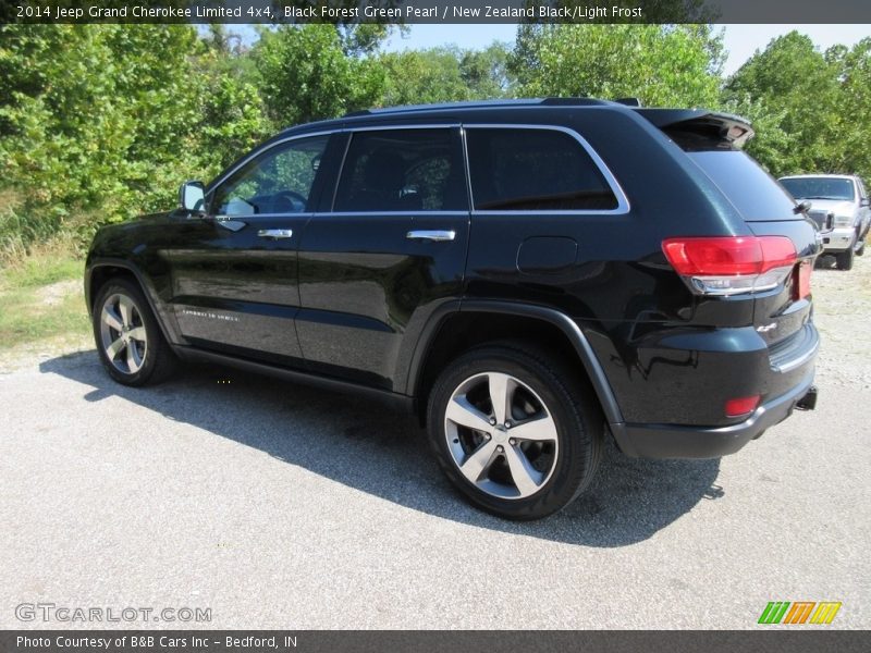 Black Forest Green Pearl / New Zealand Black/Light Frost 2014 Jeep Grand Cherokee Limited 4x4