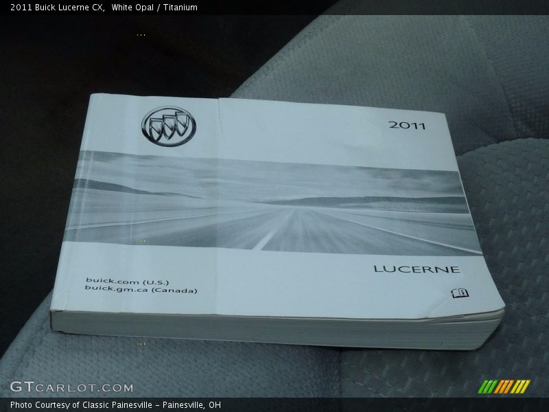 White Opal / Titanium 2011 Buick Lucerne CX