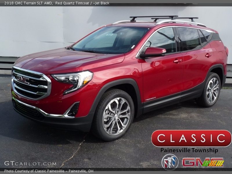 Red Quartz Tintcoat / ­Jet Black 2018 GMC Terrain SLT AWD