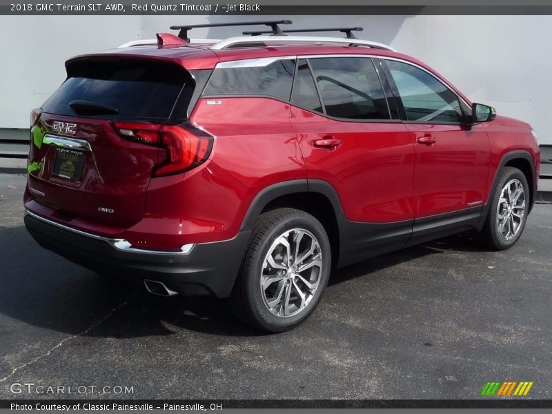 Red Quartz Tintcoat / ­Jet Black 2018 GMC Terrain SLT AWD