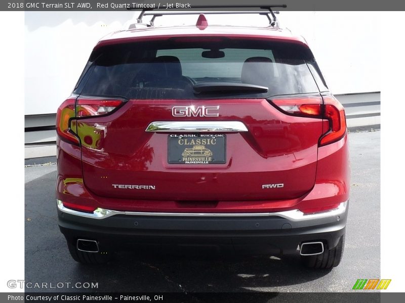 Red Quartz Tintcoat / ­Jet Black 2018 GMC Terrain SLT AWD