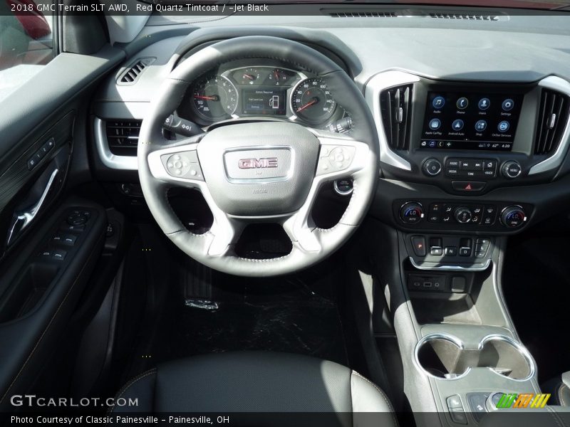 Red Quartz Tintcoat / ­Jet Black 2018 GMC Terrain SLT AWD