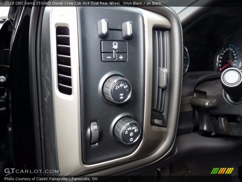 Controls of 2018 Sierra 3500HD Denali Crew Cab 4x4 Dual Rear Wheel