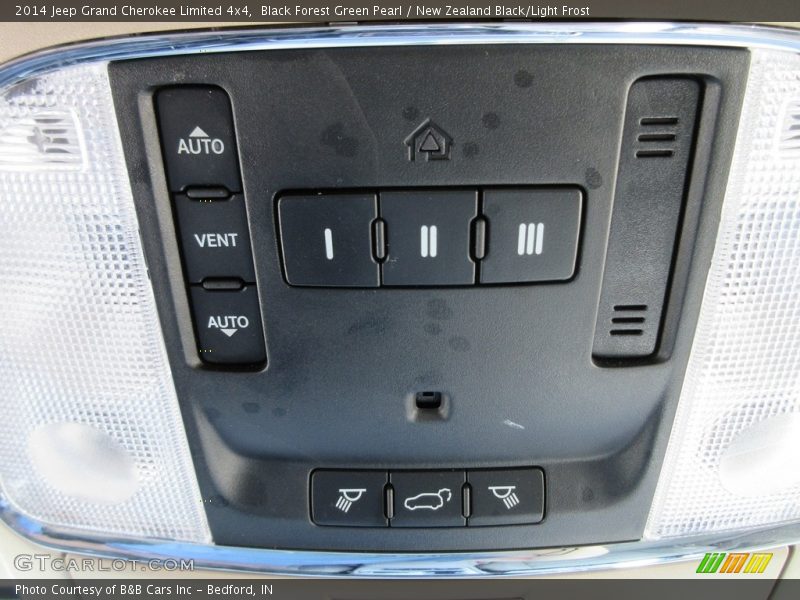 Black Forest Green Pearl / New Zealand Black/Light Frost 2014 Jeep Grand Cherokee Limited 4x4