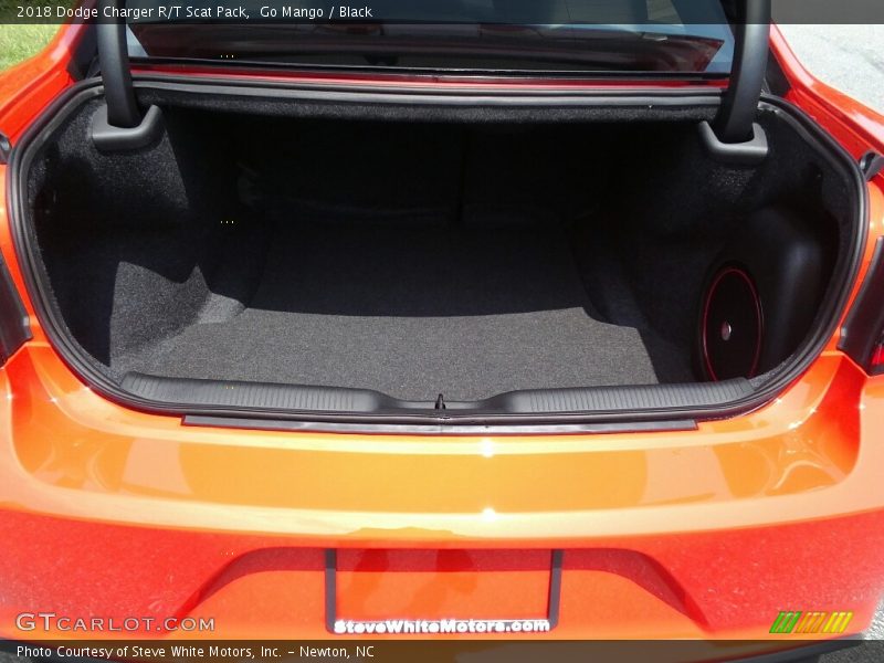 Go Mango / Black 2018 Dodge Charger R/T Scat Pack
