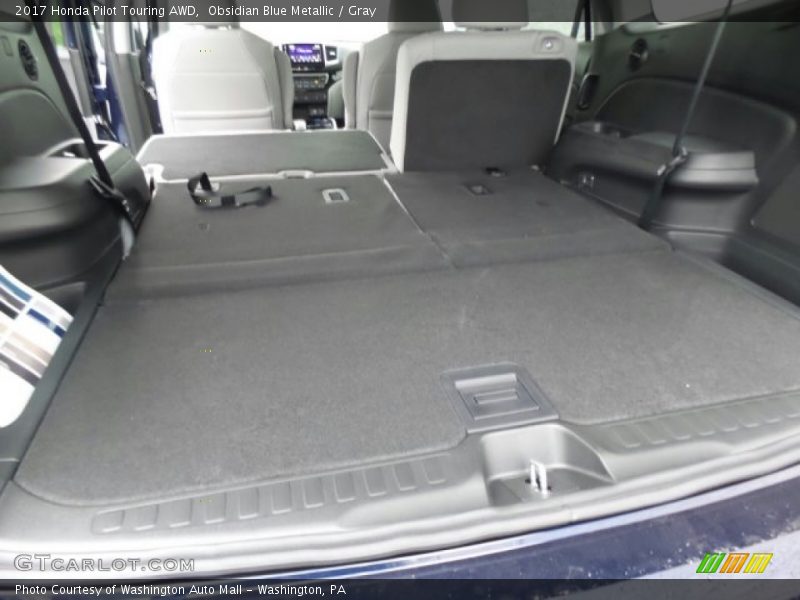 Obsidian Blue Metallic / Gray 2017 Honda Pilot Touring AWD
