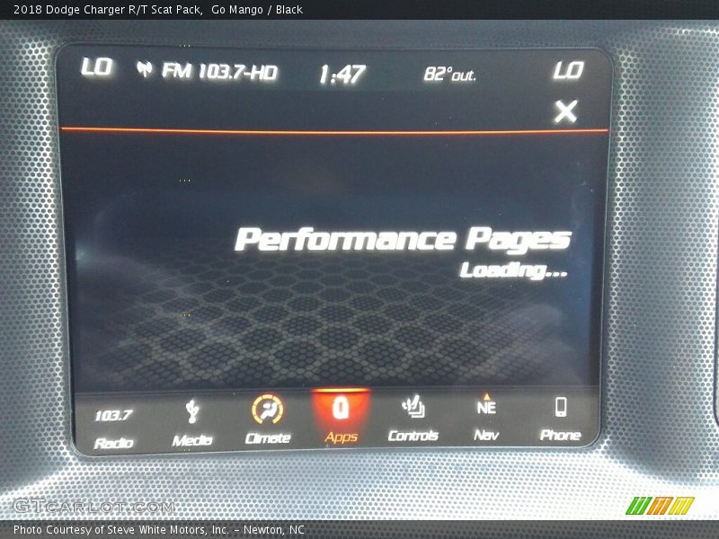 Go Mango / Black 2018 Dodge Charger R/T Scat Pack
