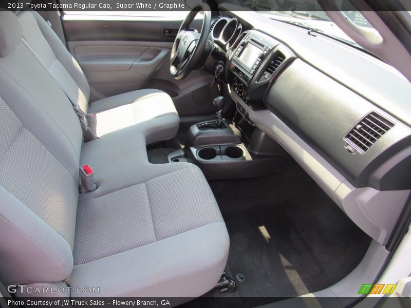 Super White / Graphite 2013 Toyota Tacoma Regular Cab