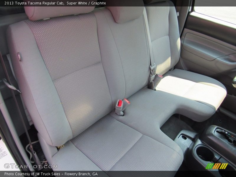 Super White / Graphite 2013 Toyota Tacoma Regular Cab