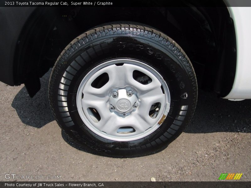 Super White / Graphite 2013 Toyota Tacoma Regular Cab