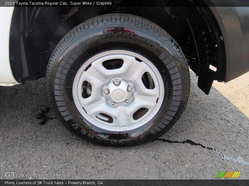 Super White / Graphite 2013 Toyota Tacoma Regular Cab