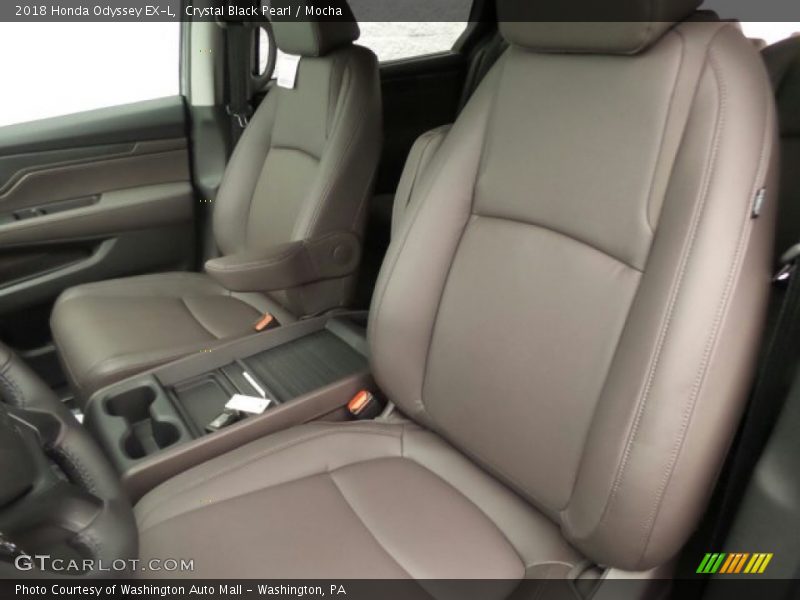 Crystal Black Pearl / Mocha 2018 Honda Odyssey EX-L
